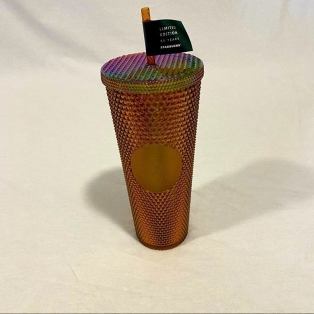 Starbucks 50th Anniversary 2021‎ Gold Studded Venti NWT